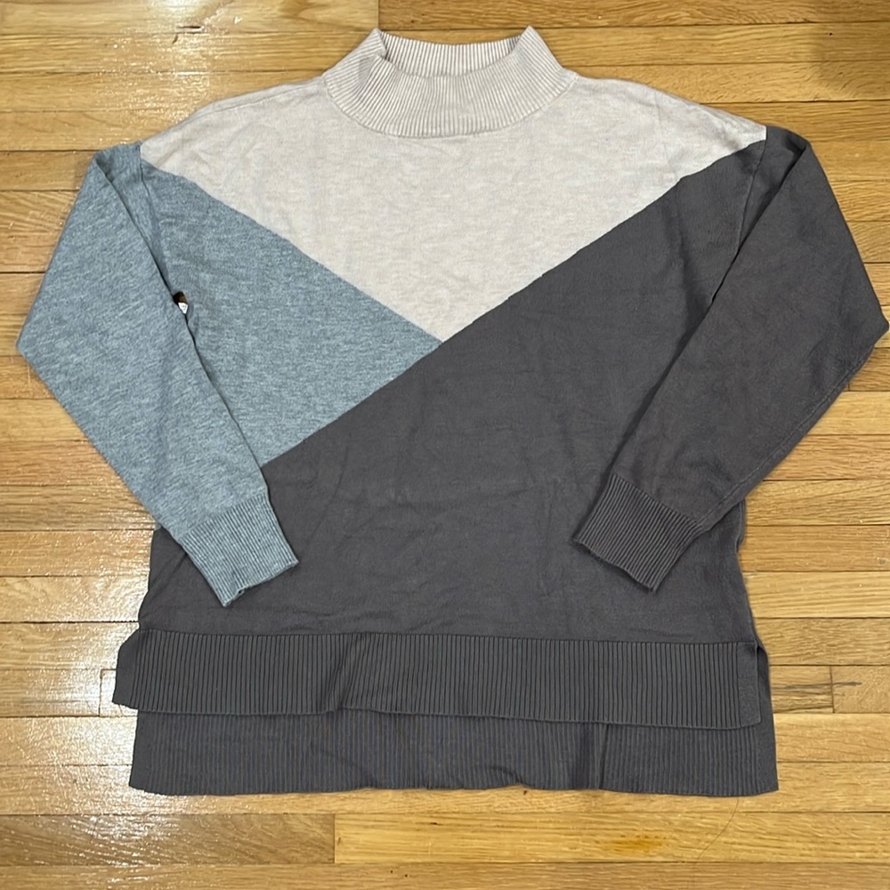 Devotion By Cyrus Color Block Sweater - image 1